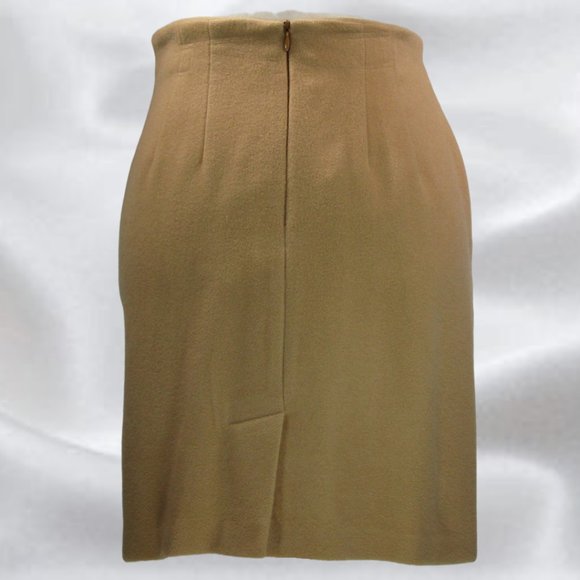 WAY-IN Mustard Colour Skirt Suit in Size 8 - Picture 4 of 8